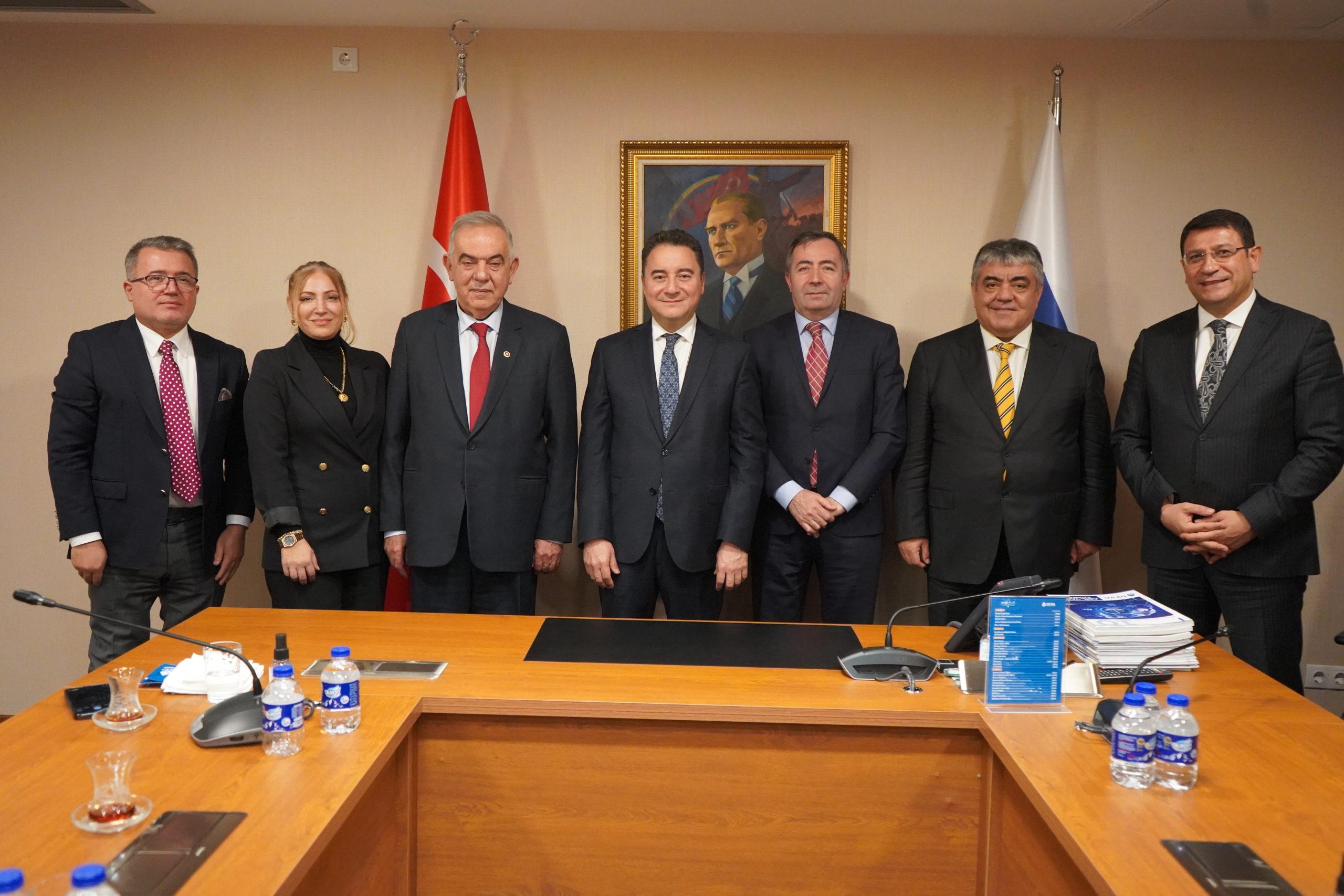 ALİ BABACAN’A TAZİYE ZİYARETİ